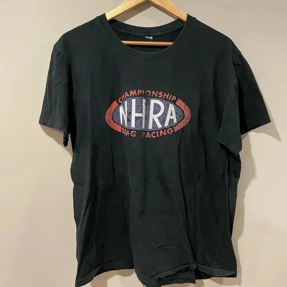 Vtg.  NHRA Drag Racing T-Shirt